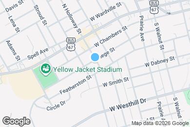 Map image of the property - 701 College St