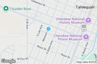 Map image of the property - 424 W Chickasaw St