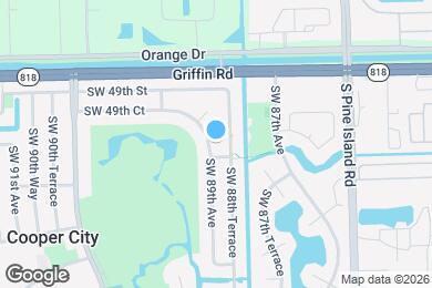 Map image of the property - 4960 SW 89th Ave