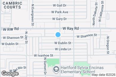 Map image of the property - 601 W Shannon St