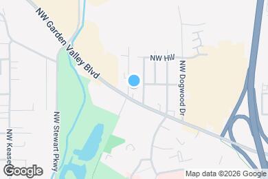 Map image of the property - 1673 NW Goetz St