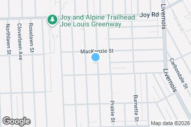 Map image of the property - 8343 American St