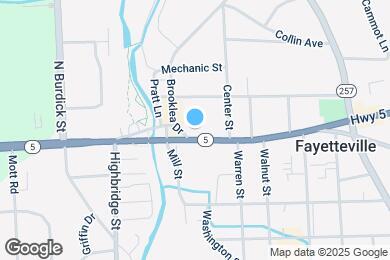 Map image of the property - 109 E Genesee St