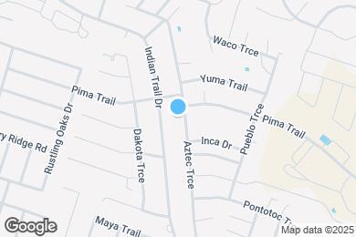 Map image of the property - 1606 Aztec Trce