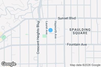 Map image of the property - 1350 Laurel Ave