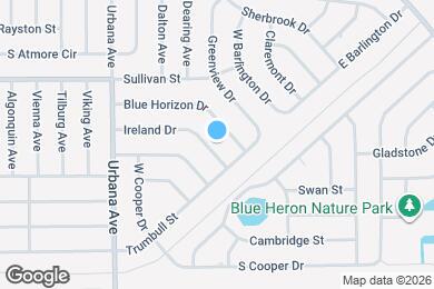 Map image of the property - 1066 Ireland Dr