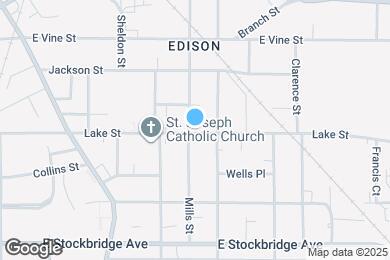 Map image of the property - 1119 Lake St