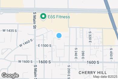 Map image of the property - 152 E 1460 S