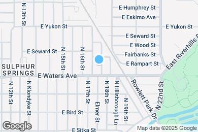 Map image of the property - 8410 N Elmer St
