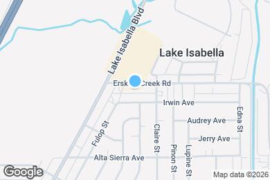 Map image of the property - 2524 Erskine Creek Rd