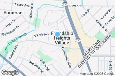 Map image of the property - 5500 Friendship Blvd