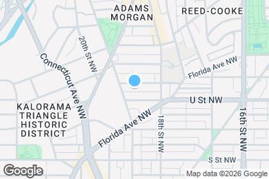 Map image of the property - 1858 California St NW