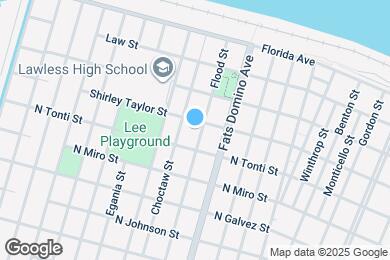 Map image of the property - 2330 Flood St