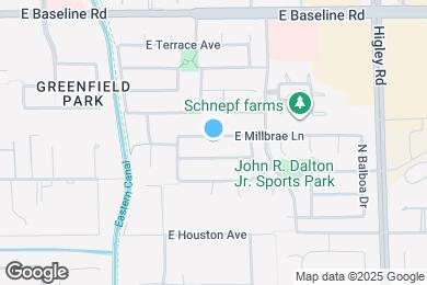 Map image of the property - 2907 E Millbrae Ln