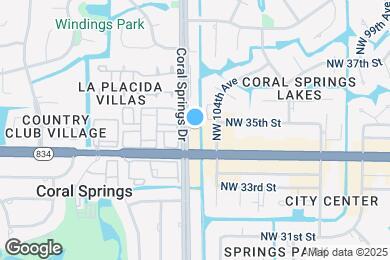 Map image of the property - 3483 Coral Springs Dr