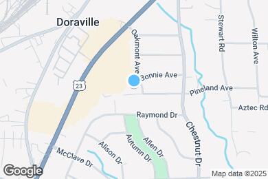 Map image of the property - 2644 Pineland Ave