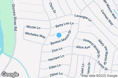 Map image of the property - 1118 Benton Mason Dr