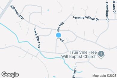 Map image of the property - 921 Sky Valley Trail