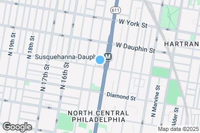Map image of the property - 2207 N Broad St