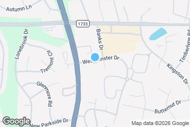 Map image of the property - Rise Chapel Hill