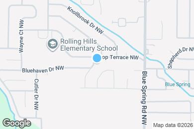 Map image of the property - 3952 Tanglebush Ln NW