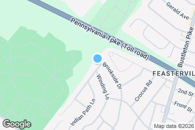 Map image of the property - 203 Brookside Drive