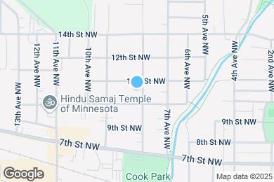 Map image of the property - 1015 8th Ave NW