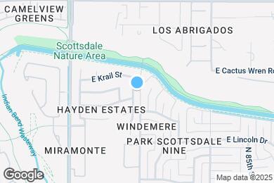 Map image of the property - 6631 N 81st Pl