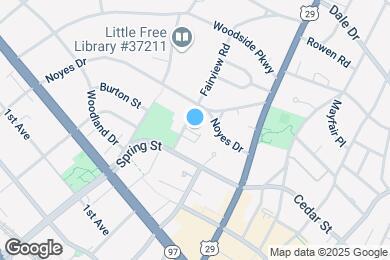 Map image of the property - 1107 Fairview Ct