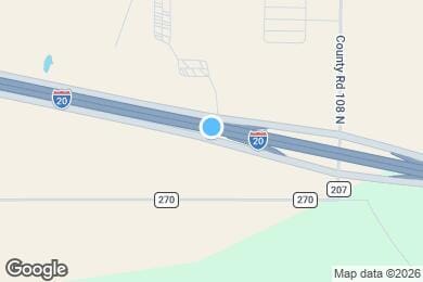 Map image of the property - 6825 E Hwy 80