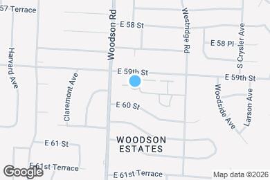 Map image of the property - 11623 E 59th Ter