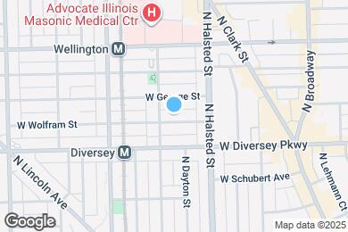 Map image of the property - 842 W Wolfram