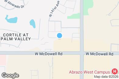 Map image of the property - 14027 W Desert Flower Dr