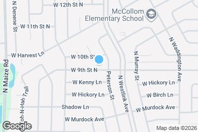 Map image of the property - 9700 W 9th St N