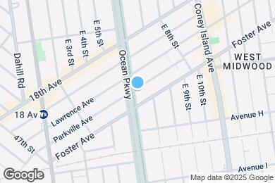Map image of the property - 725 Ocean Pkwy
