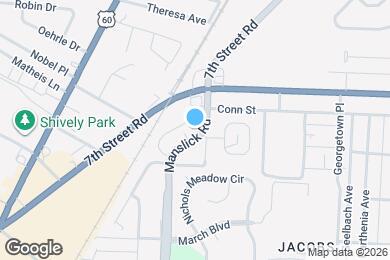 Map image of the property - West Louisville - Manslick