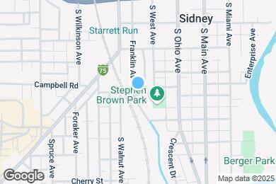 Map image of the property - 536 Franklin Ave