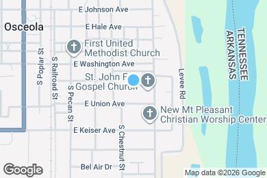 Map image of the property - 709 Cecelia Ave