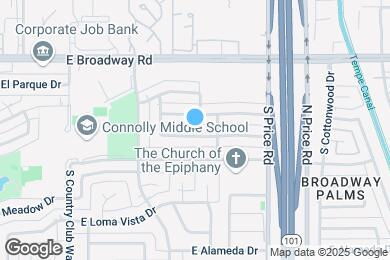 Map image of the property - 2136 E Broadmor Dr