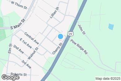 Map image of the property - 160 Cherry St