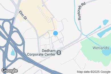 Map image of the property - Jefferson at Dedham Station