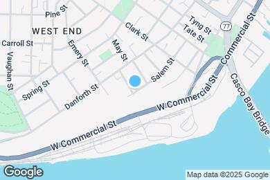 Map image of the property - 95 Salem St