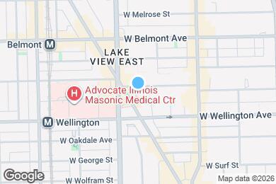 Map image of the property - 731 W Barry Ave