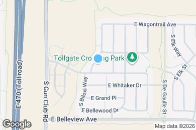 Map image of the property - 4898 S Biloxi Way