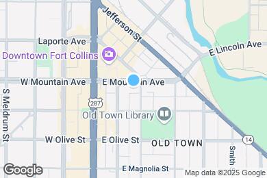 Map image of the property - 221 E Mountain Ave