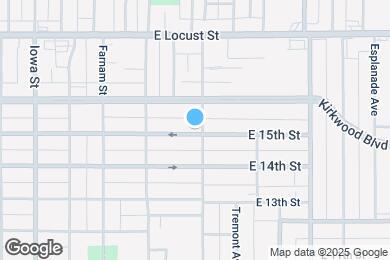 Map image of the property - 1504 Arlington Ave