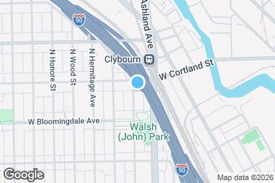 Map image of the property - 1845 N Marshfield Ave