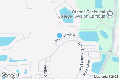 Map image of the property - 13630 Podocarpus Ln