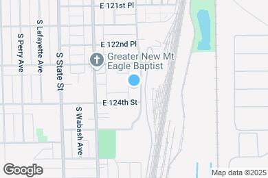 Map image of the property - 12340 S Indiana Ave