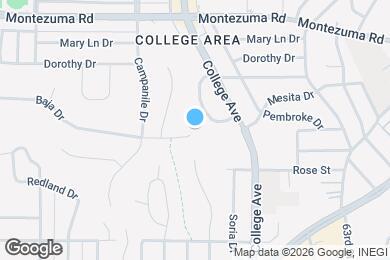 Map image of the property - 5976 Baja Dr
